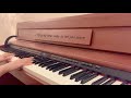 Sick enough to die 1 + 2 l piano cover