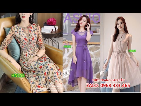 3 Kiểu đầm voan dự tiệc cực kỳ xinh xắn | Đầm voan hoa kết cườm cao cấp tphcm, Hà Nội, Huế, Nghệ An