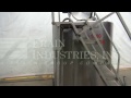 Video 1000 Gallon, 316 stainless steel, single wall mixing tank