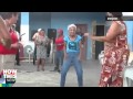 Salsa dancing granny's got moves