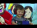 GRANNY gives HELLO NEIGHBOR TOYS to FGTEEV & She plays GRANNY 2 Car Escape Ending