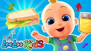 𝑵𝑬𝑾🥪🎵Let's Make A Sandwich! - Yummy Yummy - Looloo Kids Nursery Rhymes And Kids Songs