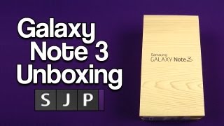 Samsung Galaxy Note 3 Unboxing