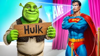 Sahte Süper Kahramanlar Vs Gerçek Süper Kahramanlar Sinemaya Kolayca Girme Yarışması