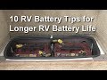 10 RV Battery Tips for Longer RV Battery Life