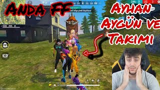 Anda FF Ve Ayhan Aygün Team AYNI OYUNA DENK GELIP DOST OLDULAR!! Free Fire