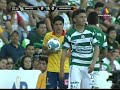 Balacera partido de futbol Santos vs Morelia (como se vio en vivo por TV)