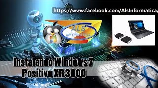 Instalando Windows 7 no Positivo XR3000 dando tela azul (Resolvido)