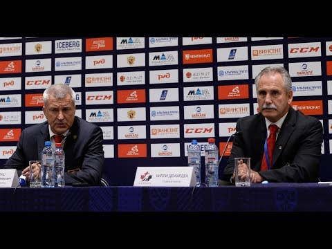 Олимпийская сборная России - Сборная Канады: пресс-конференция / Russia - Canada: press conference