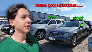 Avropanin Ən Ucuz Maşin Bazarina Getdi̇m