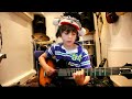 9 year old guitarist Ryan plays Holiday by Green Day