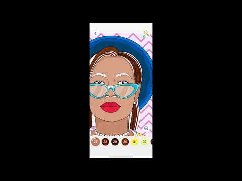 Game tô màu cực hay dành cho các em nhỏ | Game Hey Color | Tô màu cô gái xinh đẹp