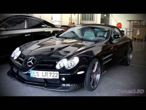 Shmee150 films the new Gemballa McLaren Mercedes SLR 722 Roadster 