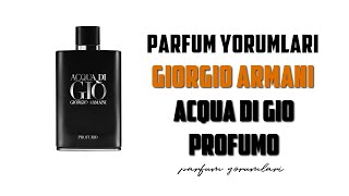 Acqua Di Gio Profumo Parfüm Tanıtım Yorumu