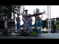 Chinese folk dance by Wuxi Chinese Cultural Troupe @ Surrey Fusion Festival