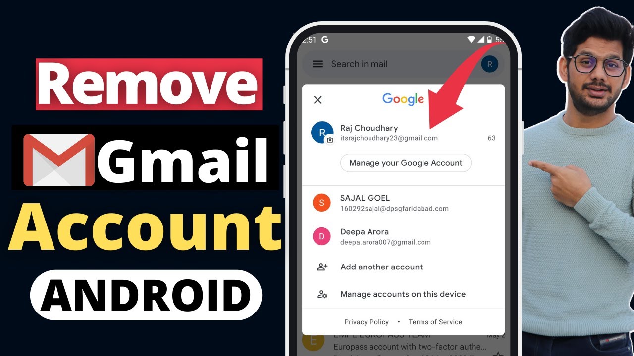 How to remove gmail account from android phone 2022 How to remove gmail account from android phone 2022