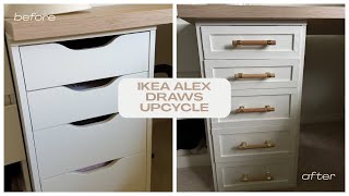 Ikea Alex Drawers Hack Diy Furniture Flip & Upcycle Project Stylish Ikea Makeover