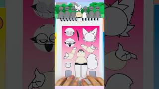Wenda - Sprunki Retake New Human With New Bonus Sticker Asmr 스프런키 새로운 휴먼 스티커 뉴휴먼 Sticker Book