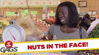 Nuts in the Face Prank!!