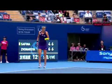 China Open: Dinara サフィンa vs Vera Zvonareva - Tiebreak