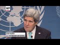 Sec. Kerry Talks Tough to Syria at UN Meeting