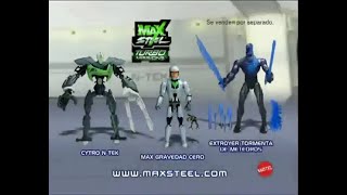 max steel todos los tv spots de cytro 2009-2012