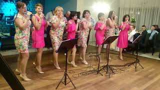 Gabrysia i Adaś. Występuje zespół - Dynamitki. Leśny Dwór w Brzeziński.