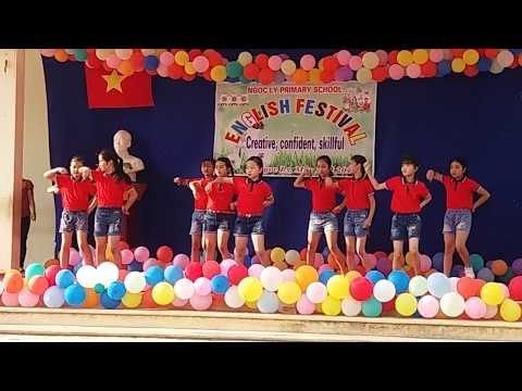 Ngày hội tiếng anh trường Tiểu học Ngọc Lý | Nhảy cộng đồng -What Makes You Beautiful