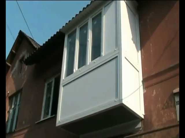 Монтаж пластиковых французских балконов под ключ видео..