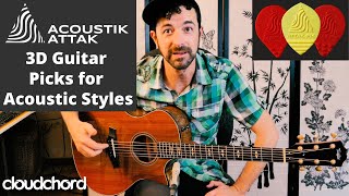 Acoustik Attak: 3D picks for Acoustic Guitar Styles (R&B/ Folk)