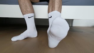 Brand New White Nike Crew-Socks