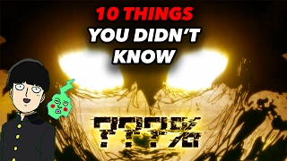 10 Things You Didn?t Know About Mob Psycho 100! - Mob Psycho 100 Anime Facts