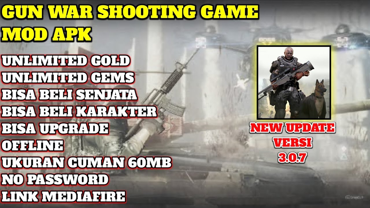 Gun War shooting game mod apk latest version 3.0.7 new Gun War shooting game mod apk latest version 3.0.7 new