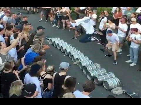 INSTABLAST! - INSANE 13 Barrel Hippy JUMP!! PERFECT Wallie Bs Flip!?!! Switchflip 270 Bs LipSlide!!