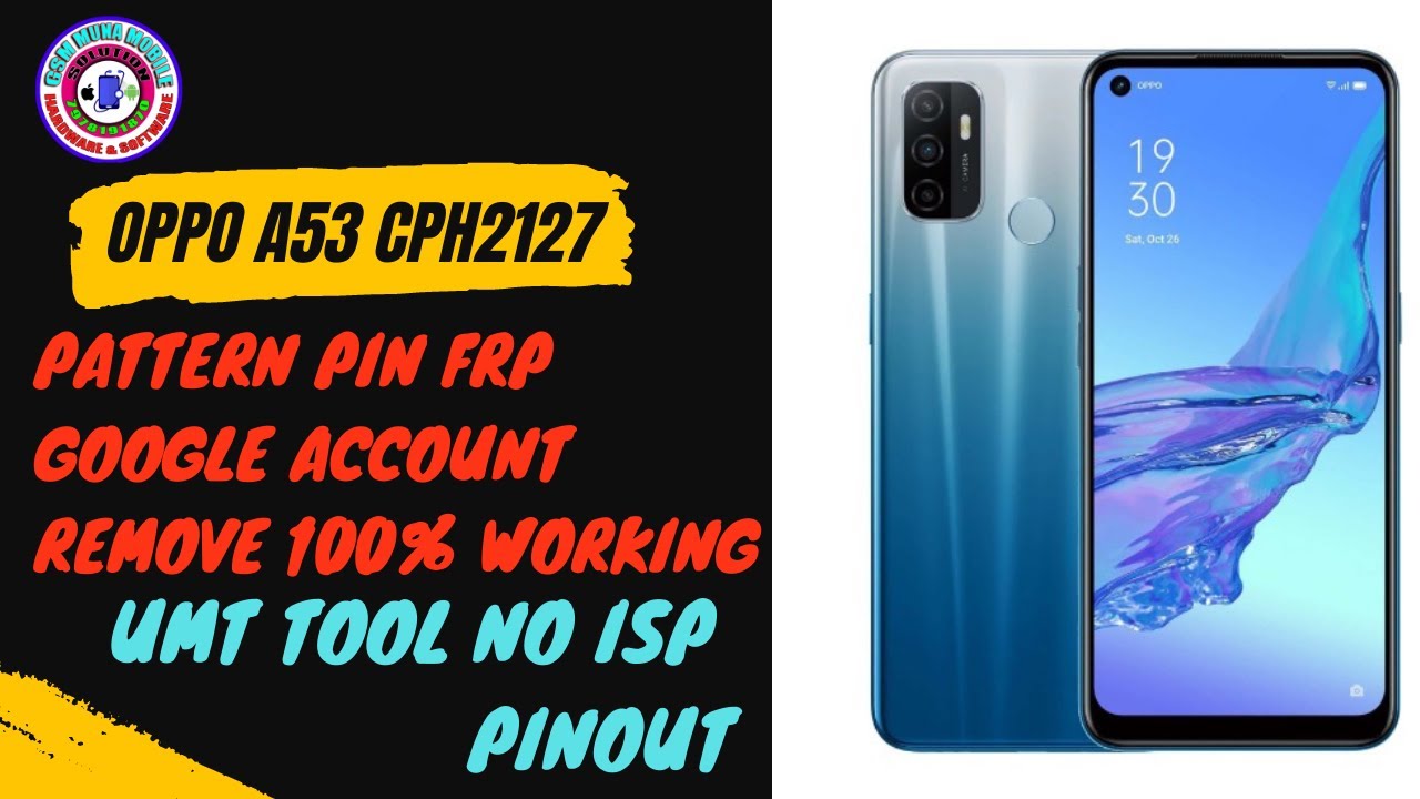 #Oppo A53 CPH2127 Password Pattern Frp Bypass Google #Oppo A53 CPH2127 Password Pattern Frp Bypass Google