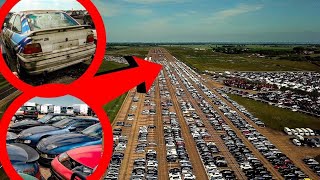 HUNDREDS OF DRIFT/CLASSIC CARS LEFT TO ROT (scrappage scheme graveyard) 2018