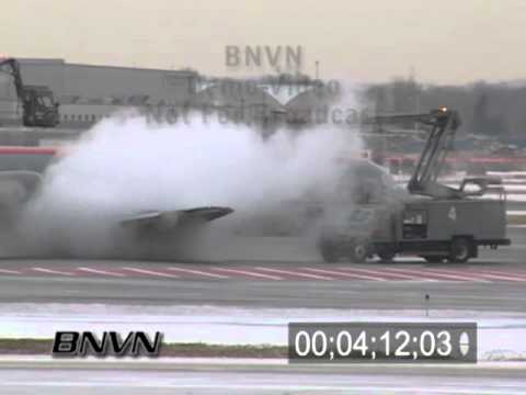 Winter storms and aviation de-icing video Part 3
