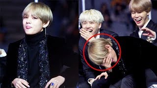 Taehyung LOL Reaction When He Got Nominated for an Award ?