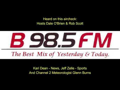 Dale O’Brien & Bob Scott, Morning Drive on WSB-FM “B98.5” Atlanta | September 1991