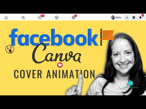 Canva Facebook Page Cover Animation 2020 - WOW your visitors 🤩!!