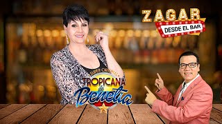 Zagar desde el bar con La Sonora Tropicana de Benetia