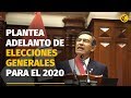 Martín Vizcarra plantea adelanto de elecciones generales par...