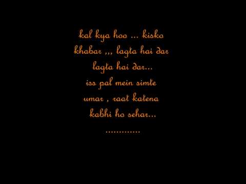 pal har pal full song with lyrics (lage raho munna bhai )