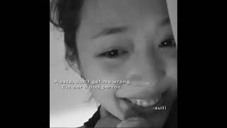 Some Of Sullis Last Words Recorded