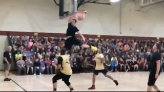 Harlem Globetrotter Teacher Plays His Students