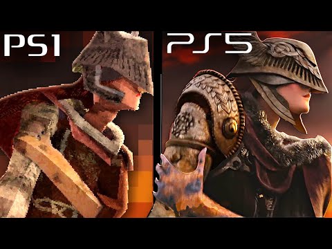 Elden Ring - PS1 vs PS5 Comparison