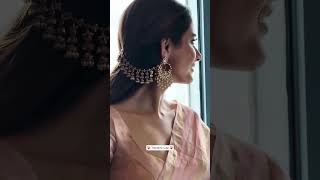 Ashika Ranganath Hot Saree Look