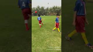 At Their First Day At The Soccer Academy 21 January 2022