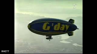 Goodyear Blimp At Afl Match