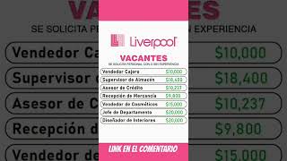 Vacantes De Trabajo En Liverpool